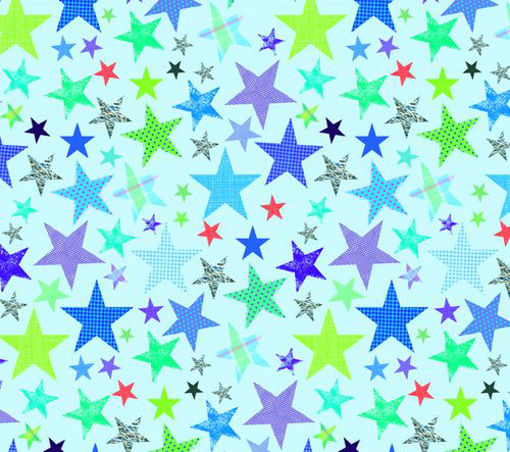 Picture of GIFT WRAPPING STARS 50X70CM